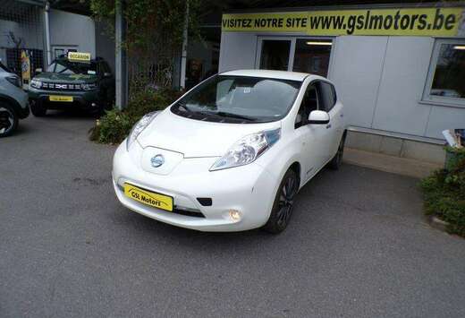 Nissan 30KWh 109cv Automatique Blanc 10/17 Airco GPS