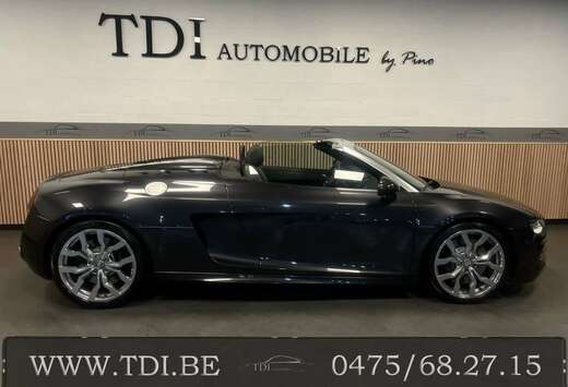 Audi R8 5.2i V10 Quattro FSI R tronic*Carbone*Belge*