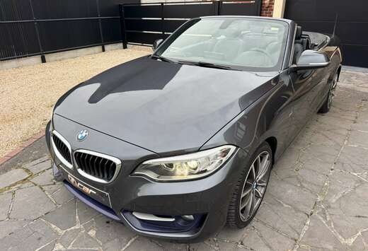 BMW Cabriolet 218 dA NAVI/JANTES/CUIR/GARANTIE 12 MOI ...