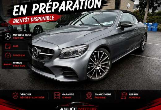 Mercedes-Benz Cabriolet C 220 d/Pack Amg/Jantes 19/Fu ...