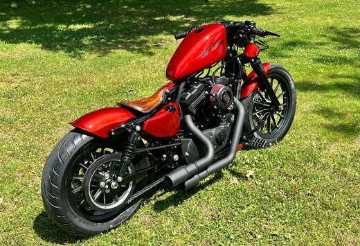 Bobber 1200km Candy Orange Custom