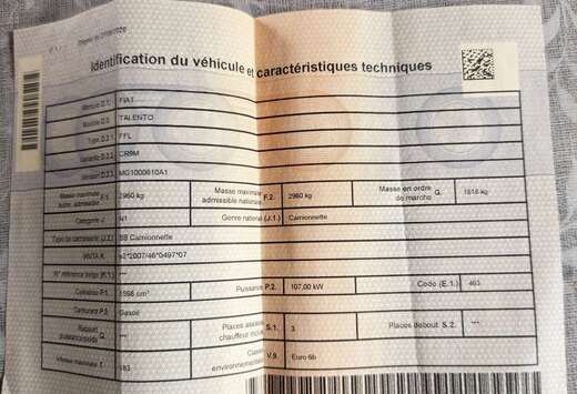 Fiat 1.6 Multijet L1H1 Tw.Turbo SX S&S 1200kg