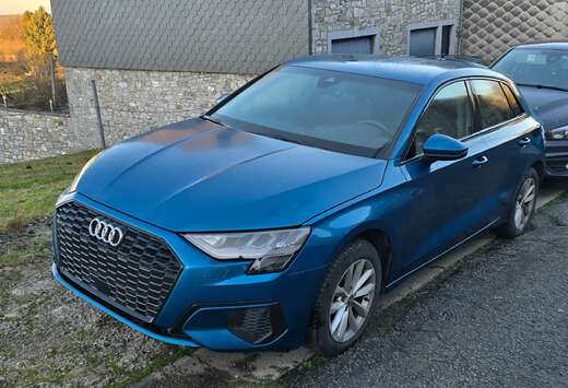 Audi A3 Sportback 30 TDi bleu atoll