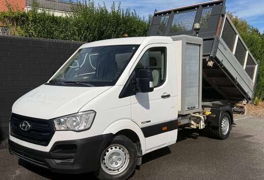 Hyundai 2.5 CRDi+BENNE BASCULANTE+AIRCO+EURO 6B+3 PLA ...