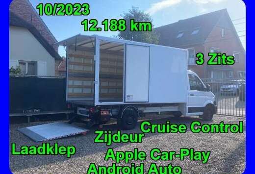 VW Crafter 39.660€+BTW / 2.0TDI / Laadklep+deur