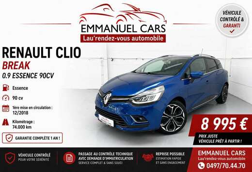 Renault 0.9 TCe SUPER EQUIPÉ! GPS, ALU, Mi-cuir. GAR ...