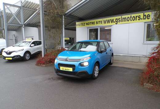 Citroen 1.2i 83cv Bleue 08/2020 Airco Bluetooth USB R ...