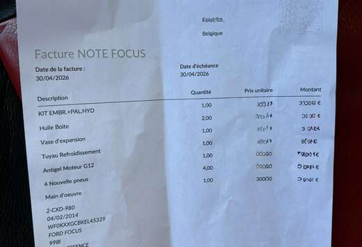 Ford Avec Toutes Les Papier, Plusieurs Nouvelles Piec ...