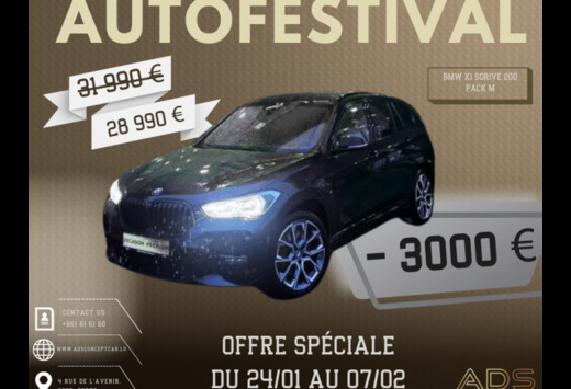 BMW X1 sDrive20d pack M