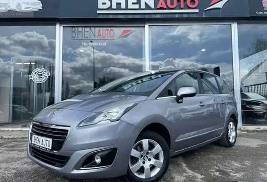 Peugeot 5places/CAMERA/RADAR AV AR/AIRCO/