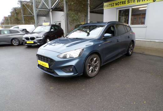 Ford Break 1.0i 125cv Bleu 03/19 Airco GPS Radio Came ...