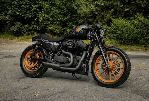 Iron 883 Café Racer Full Carbon Custom Neuve UNIQUE