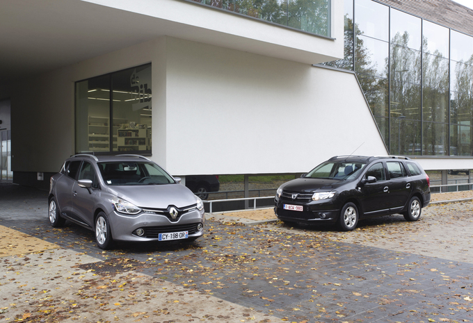 Test Dacia Logan Mcv 1 5 Dci Vs Renault Clio Grandtour 1 5 Dci Autogids