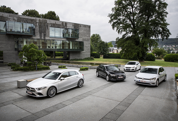 Test Mercedes A Klasse Vs 3 Compacte Middenklassers 18 Autogids Test Mercedes A Klasse Vs 3 Compacte Middenklassers 18 Autogids